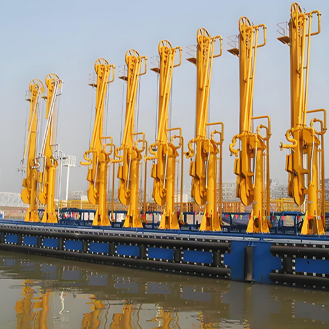Marine Loading Arm System at Port Terminal