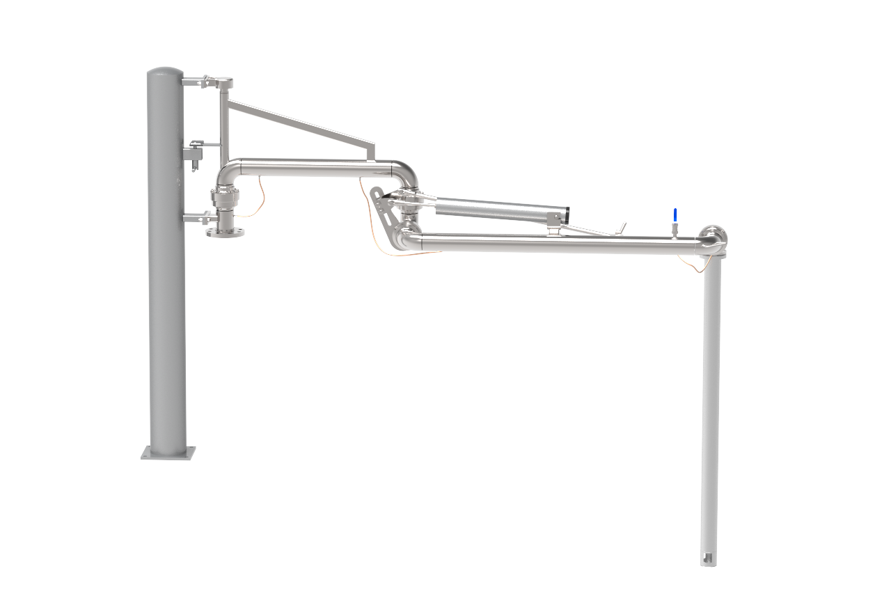 Three-Pipe Loading Arm: One Loading Arm, Three Independent Lines